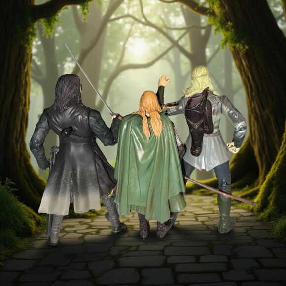 Lord of the Rings Return of the King Aragorn Legolas Eowyn Action Figures A7 - Picture 12 of 12